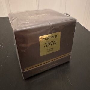 Tom Ford Tuscan Leather Candle 2.25” Tall New, Sealed
